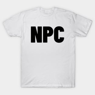 NPC Meme Shirt, Funny Gaming TShirt, Funny Meme Shirt, Oddly Specific Shirt, Dank Meme Shirt, Parody Shirt, Funny Gift, Cursed Shirt T-Shirt